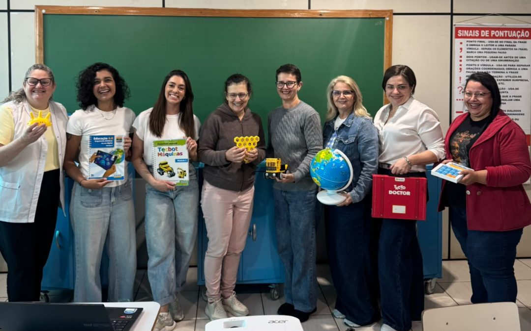 Professores de Santa Tereza do Oeste (PR) participam de capacitação da Maker4tec em Educação 4.0 e Cultura Maker