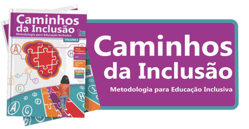 Capa da coleção Caminhos da Inclusão