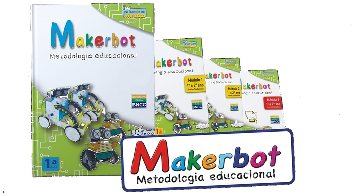 Capa da coleção Makerbot — Fundamental e Ensino Médio